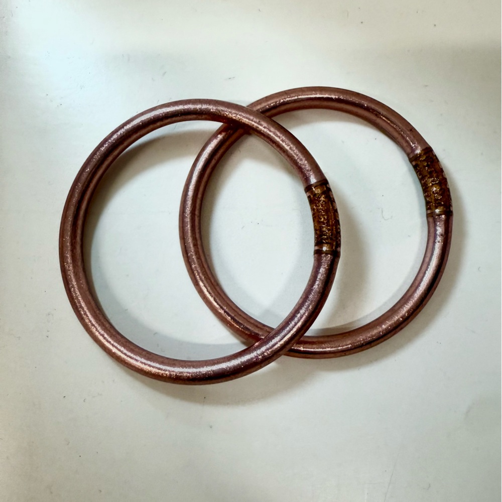 Buda Girl Rose Gold Bangles- girls